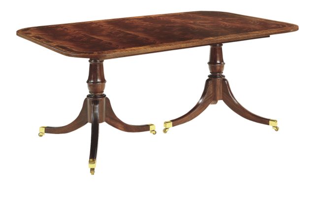 charleston pedestal dining table