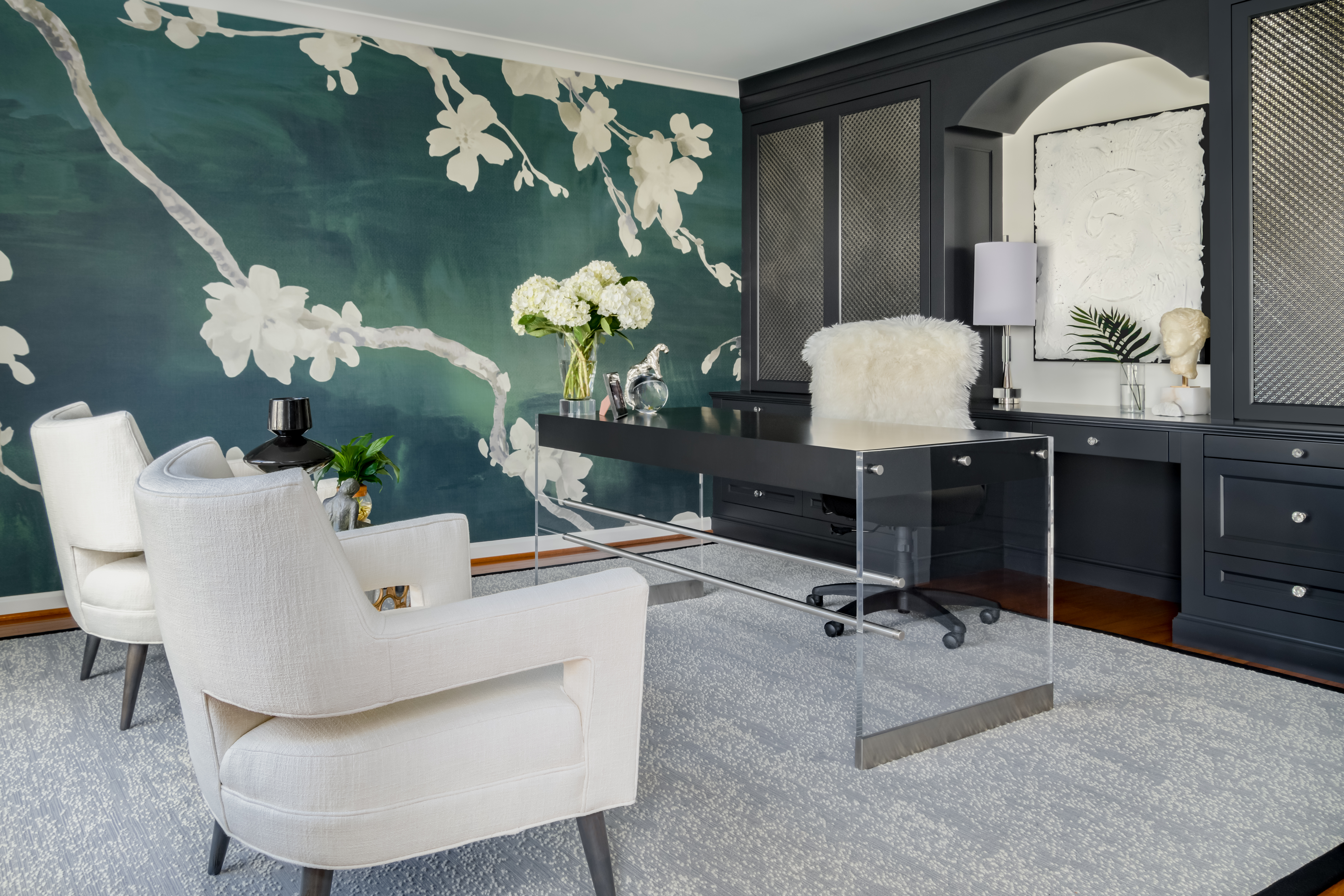 How to Create a Luxury Interior Design Look for Less, Wall coverings
